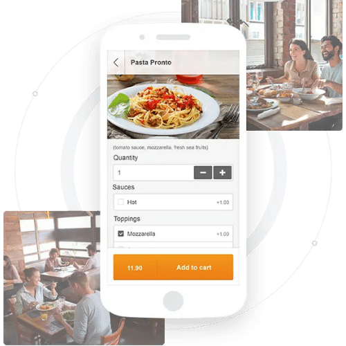 Sell food in advance with order ahead included in the online ordering system