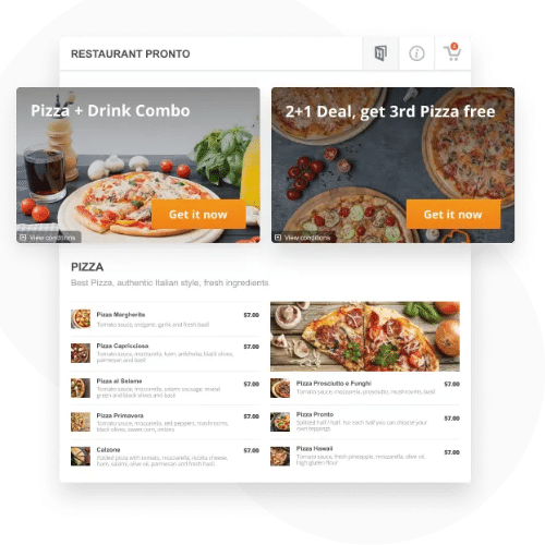 Promote your restaurant with online ordering